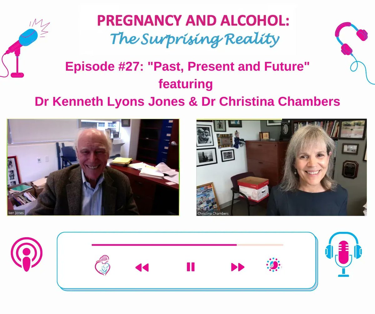 Today's the day!  
Our latest podcast episode is available & features two world-renowned doctors whose research continues to shape knowledge about #FASD. Hear their insights including ground-breaking research, offering hope for the future!

Listen at: nofasd.org.au/27-past-presen…