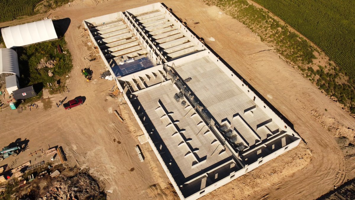 Almost ready for trusses,open house late November,everyone welcome! <a href="/FGCltd/">First Grade Coaching</a> <a href="/CarisWelding/">Caris Welding</a> <a href="/CanarmAgSystems/">Canarm AgSystems</a> @keithsiemon <a href="/polsltd/">Pols Ltd</a> <a href="/deweteringagri/">DeWetering Agri</a> @elligsenelectric @jantziplumbing <a href="/dwyermfgltd/">Dwyer Manufacturing</a> <a href="/PigEasyLLC/">PigEasy</a> @wilhemexcavating @BVHexcavation <a href="/GVFswine/">GVF Swine</a> <a href="/WallensteinFeed/">Wallenstein Feed & Supply Ltd.</a> <a href="/TopigsNorsvin/">Topigs Norsvin</a>