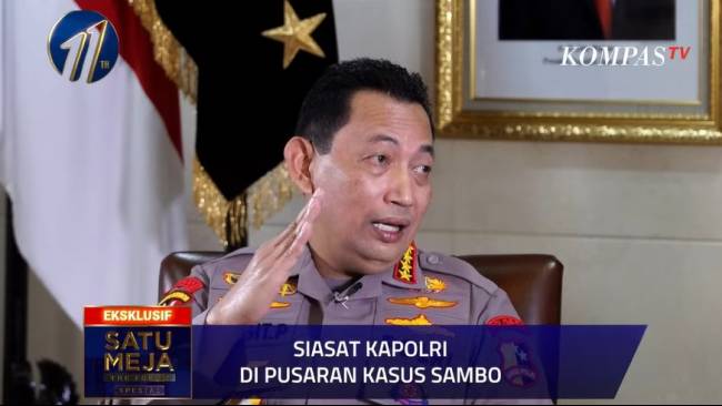 KompasTV's tweet photo. Kapolri Blak-blakan Kesulitan Tangani Kasus Ferdy Sambo: Ada Intimidasi hingga Ancaman ke Penyidik https://t.co/MagWkYUnwF https://t.co/n5LCYiAbY0