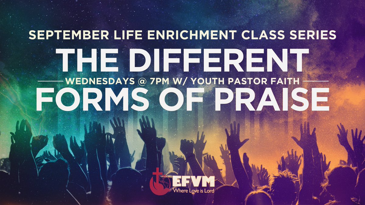 efvm_hq's tweet photo. Wednesday nights are 🔥🔥🔥 Get ready for what God’s gonna reveal as we journey through the Word! Join us tonight at 7pm in person, EFVM Live, Facebook, or YouTube for #BibleStudy! #EFVM https://t.co/XpqIeTkuZN