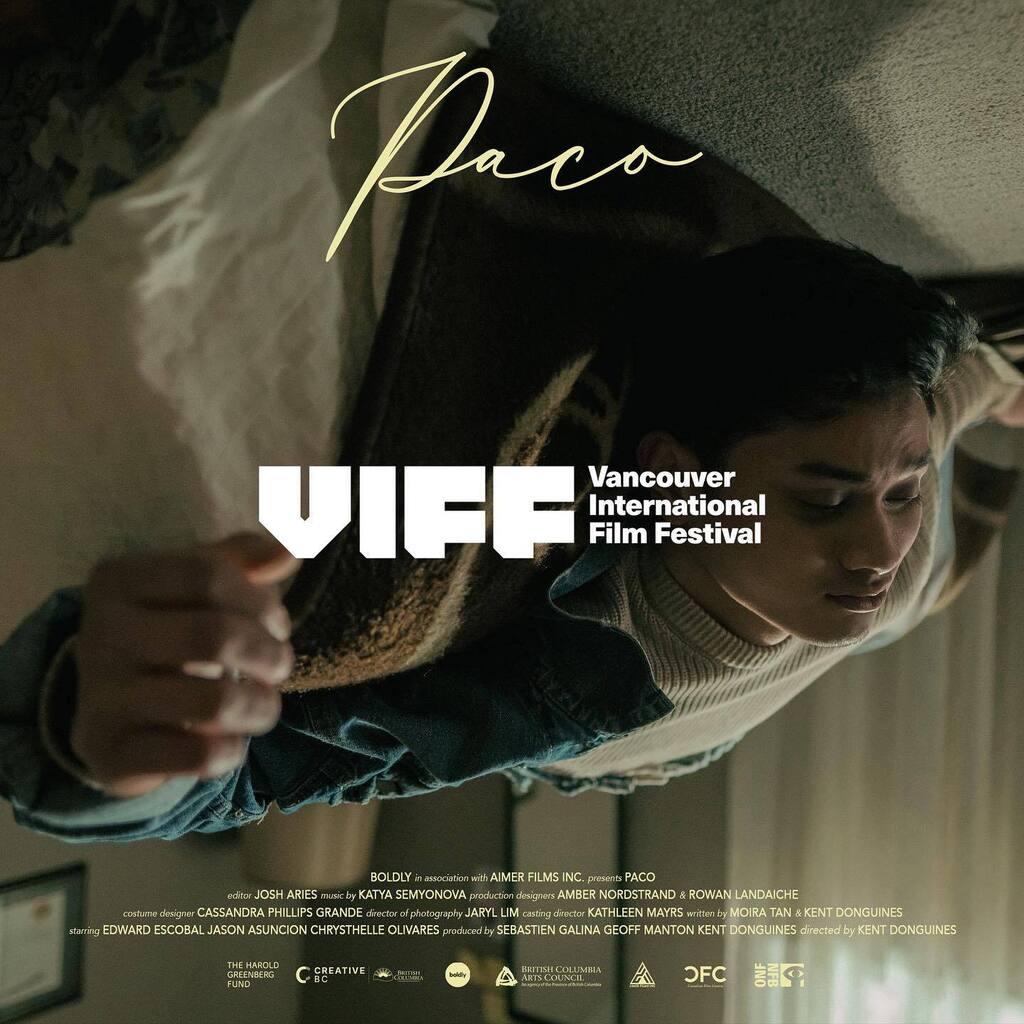 Thrilled to announce @pacothefilm is coming to @viffest!  Come join us October 3rd at 8:30pm or October 5th at 2:45pm at Vancity Theatre 1181 Seymour Street.

While keeping a secret from his family overseas, Paco struggles to uphold his responsibilities … instagr.am/p/CiOPIUjvzet/
