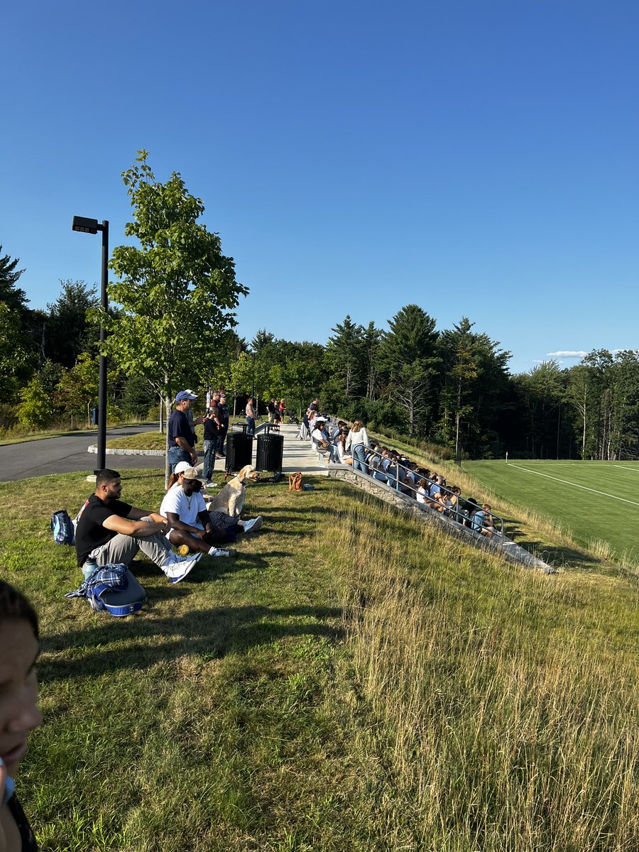 WBBcoachHarris's tweet photo. S/O to the Colby community for showing up &amp; showing out at @ColbyWSoccer season opener. They didn’t disappoint! #BigWin #GoMules ⚽️ https://t.co/liPfd7nPSR