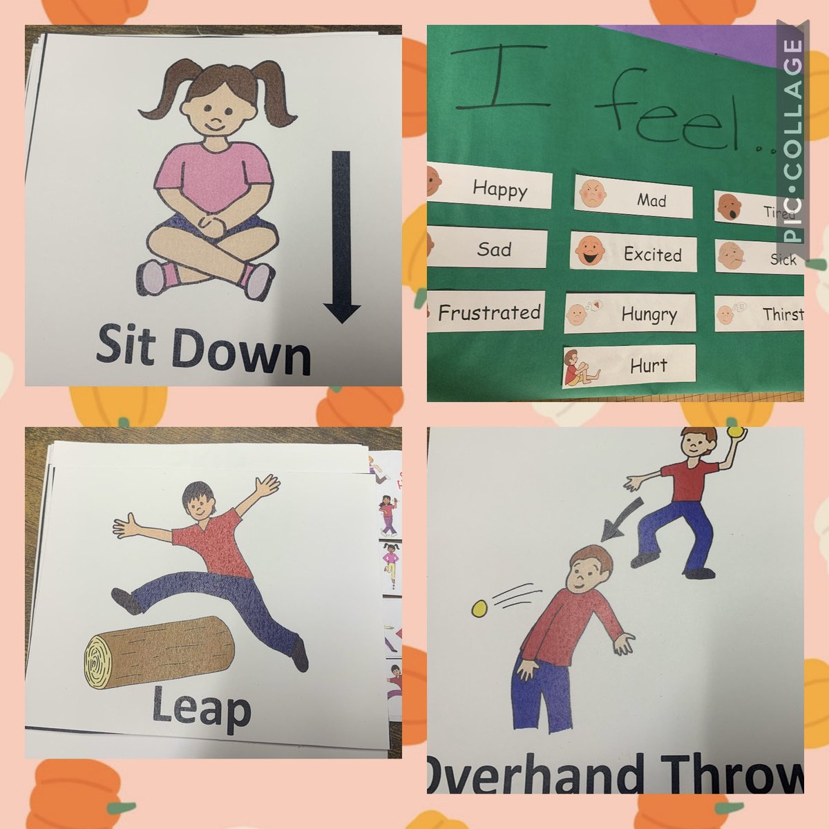 FCPSAdaptedPE's tweet photo. It’s time to increase #visuals for #skillcues & #communication in our schools! Can’t wait to get more of these laminated & out in our schools! #AdaptedPE #APEChatter #fcpspe #PhysEd #communicateinPE https://t.co/neLSPqeJNH