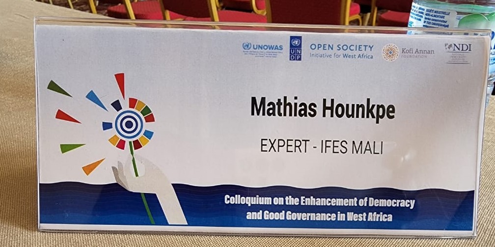 "The majority of West African citizens still strongly prefer democracy even when they're frustrated with the way it has worked," argued <a href="/IFES1987/">IFES</a>'s Mali Country Director Dr. Mathias Hounkpe at the Colloquium on the Enhancement of Democracy and Good Governance in West Africa.