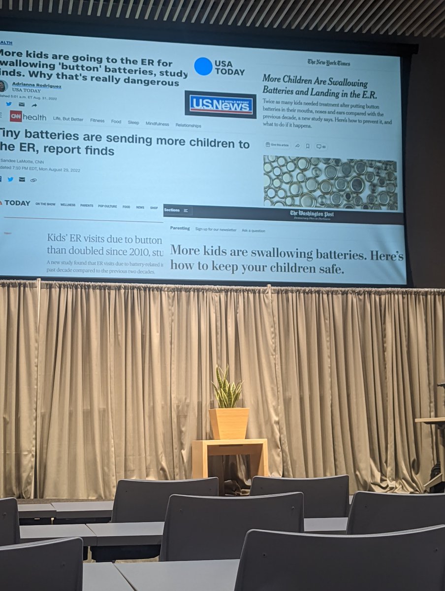 ZhengHongTan's tweet photo. In awe over how @KrisJatanaMD 's work on button battery swallowing has shaped policy @nationwidekids surgical research day today!
Ngl, totally googled what batteries tastes like afterwards 🤣🤣🤣 https://t.co/tjoYImTT2C