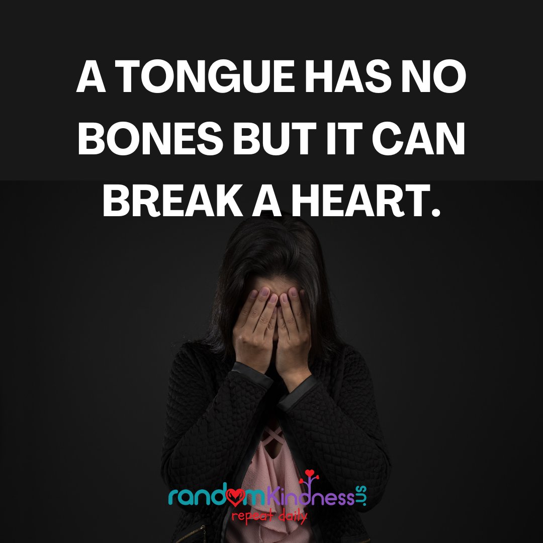 RandomKindnessU's tweet image. Be kinder in what you say, one word at a time. Always speak with kindness. 😊

RandomKindness.Us
--
#kindnessmatters #speakwithkindness #practicekindness #bekind #wisdom #wisdominwords #wisdomwednesday #randomkindnessus