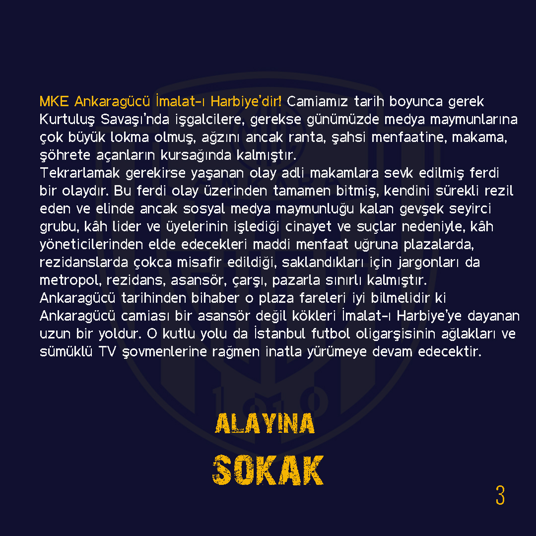 ALAYINA SOKAK !