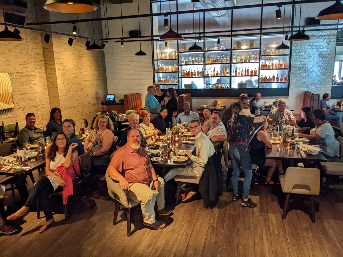 Finally gathered in person with the amazing Ecosystem Builder Leadership Project team! Indy is an awesome site. #EBLPIndy #EBLP #ecosystembuilding