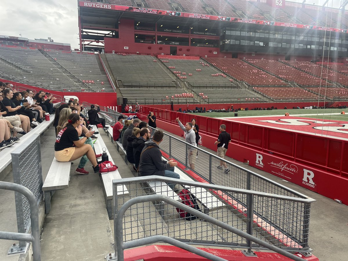 RFootball's tweet photo. Thank You @RUMarchingBand for all of your hard work, looking forwarding to hearing the best band in the Nation this Saturday in your new location‼️

#CHOP | 🪓 | #GoRU https://t.co/R7iKSqkJWm