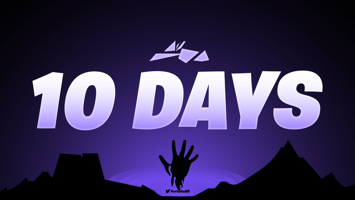 FortniteBR's tweet photo. 10 days. #FortniteSeason4 https://t.co/mpDk0mjNQ7