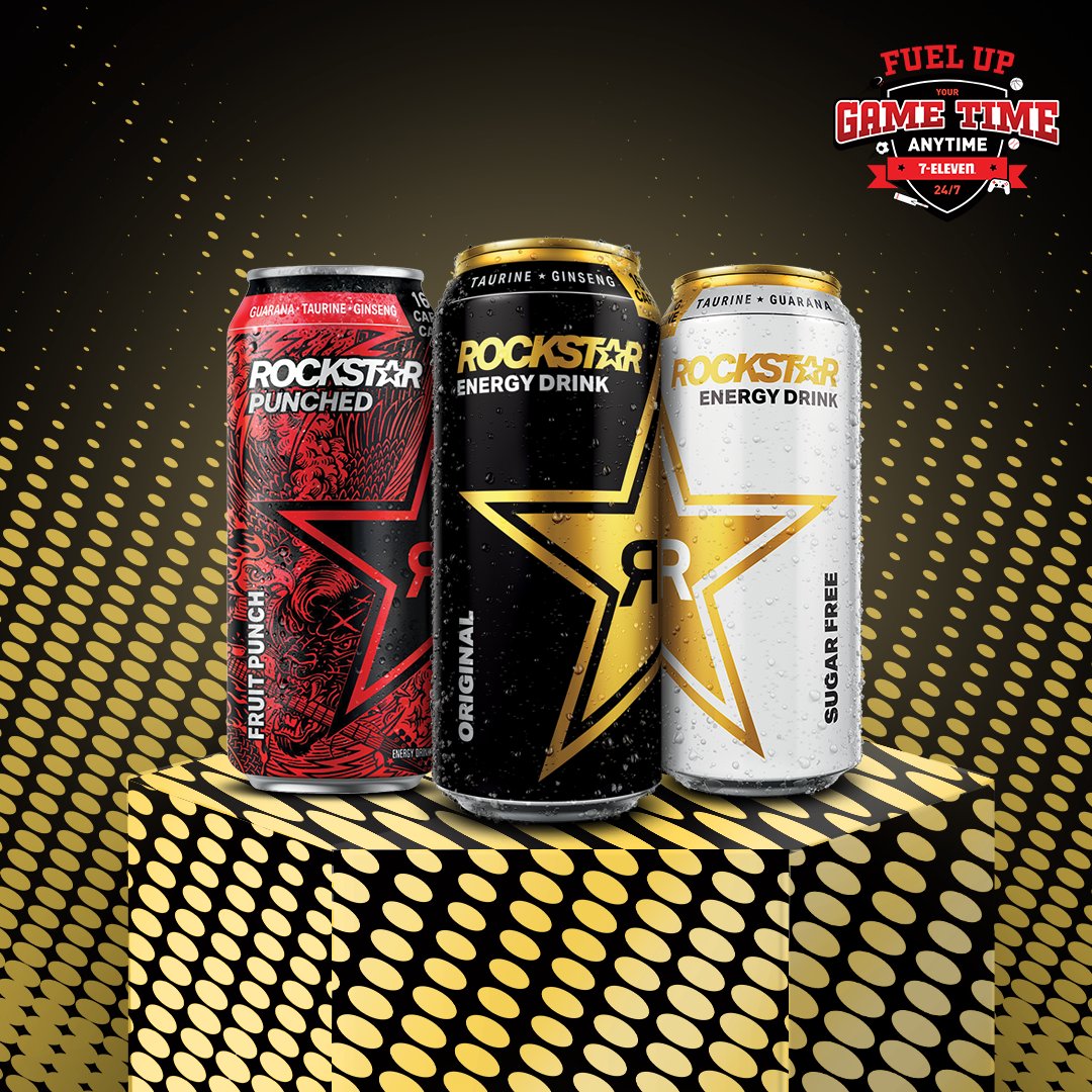 7ElevenCanada's tweet image. The only line up you&apos;ll need.

Which Rockstar® Energy Drink are you grabbing to watch the game? 

Don&apos;t forget to scan your 7Rewards for a chance to win $2022 cash a week. Win-win situation, just like a rockstar. 😎  

#7ElevenCanada #GameTimeAnytime

7-eleven.ca/gametimeanytime
