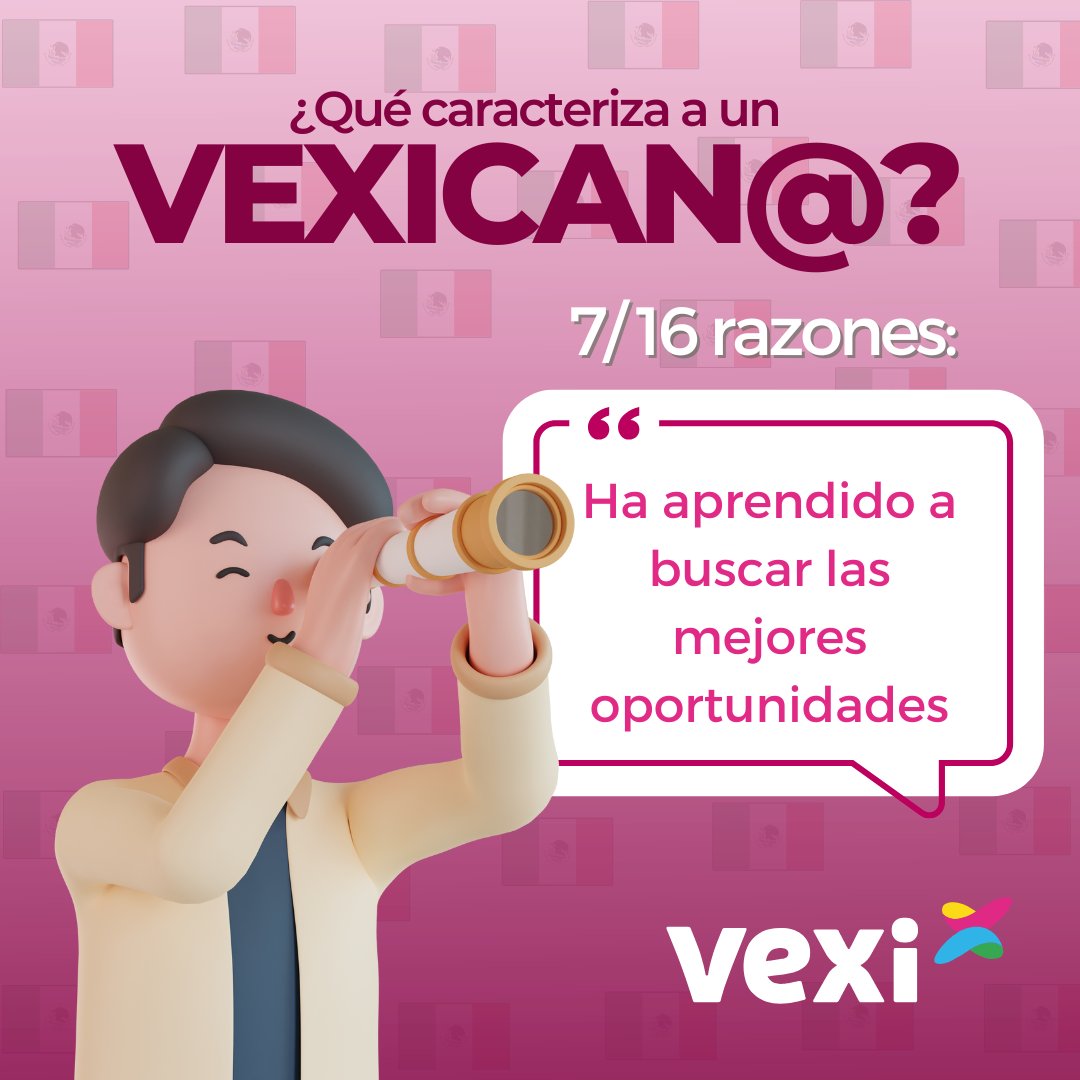 veximx's tweet photo. ¡Oye! Nosotros te contamos 2 oportunidades: 🤑🤗

1. Los MSI de tu Tarjeta American Express®️: https://t.co/0hs80NM6VJ
2. El programa de recompensas #VexiCashback: https://t.co/ZWQZ8YLV8t

Con Vexi hazlo #Multiposible https://t.co/bg267i8msx