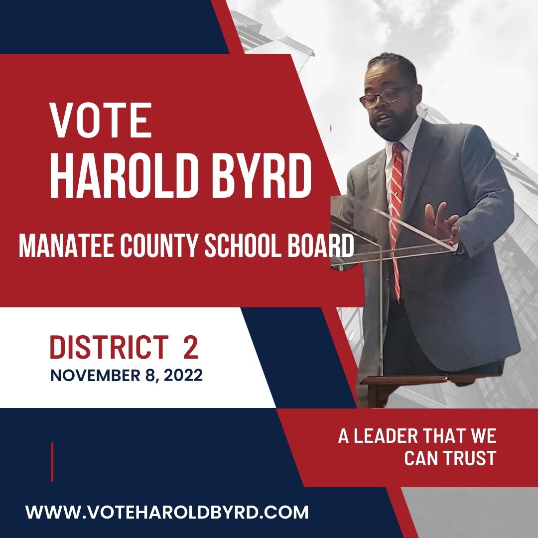 Councilman_Byrd's tweet photo. Let's do this on November 8th #ManateeSchools #VoteHaroldByrd #Manatee #Bradenton #Palmetto #Rubonia #Samoset https://t.co/0BVscJ0a2m