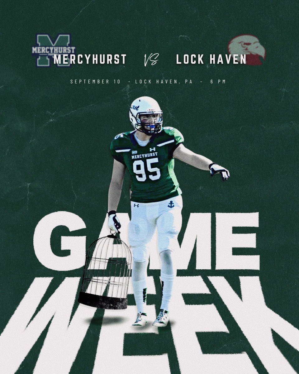 MercyhurstFB's tweet photo. Laker Nation!!
Week 2!! Letssssss Go!!
#BeatLock👊🏽
#LsUpAnchorDown☘️⚓️ https://t.co/fFtgVZUW3g