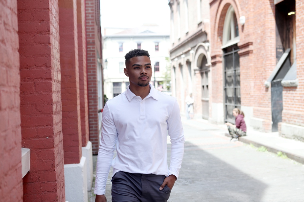 The classic rugby shirt, reengineered. Crafted with soft stretch-knit cotton jersey, our pullover has a brushed cotton interior for a super soft-on-skin feel and a classic point collar for a modern tailored look.

Shop The Rugby Pullover Shirt at aedelhard.com/products/rugby…