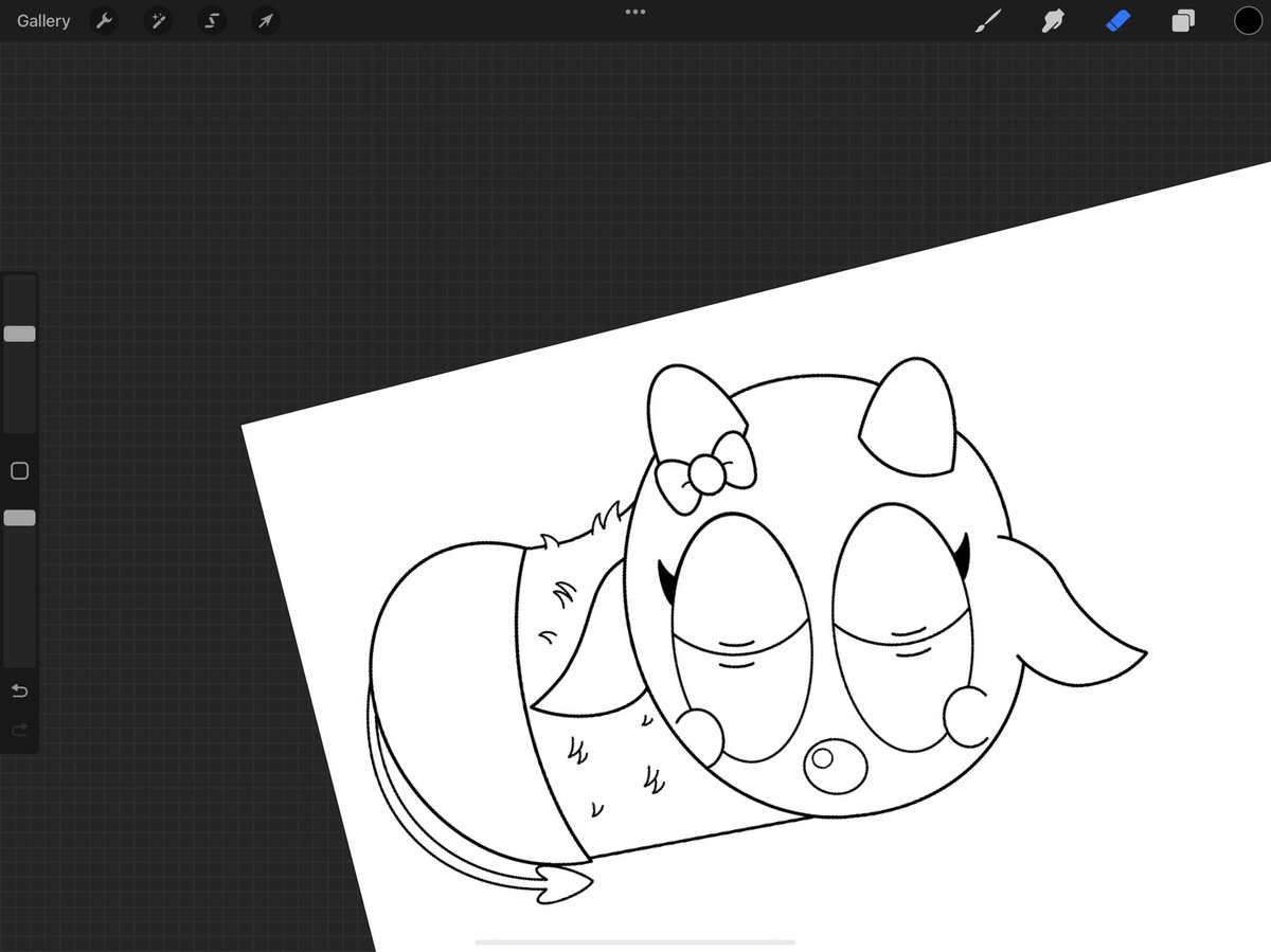 LupoLoz's tweet photo. (WIP Please do not retweet)
Babby Mitzi sleeping and looking like a lil sausage roll ๐ฅน๐๐#mitzimorningstar #devildicefankid #artwip https://t.co/HiwPogHMrJ