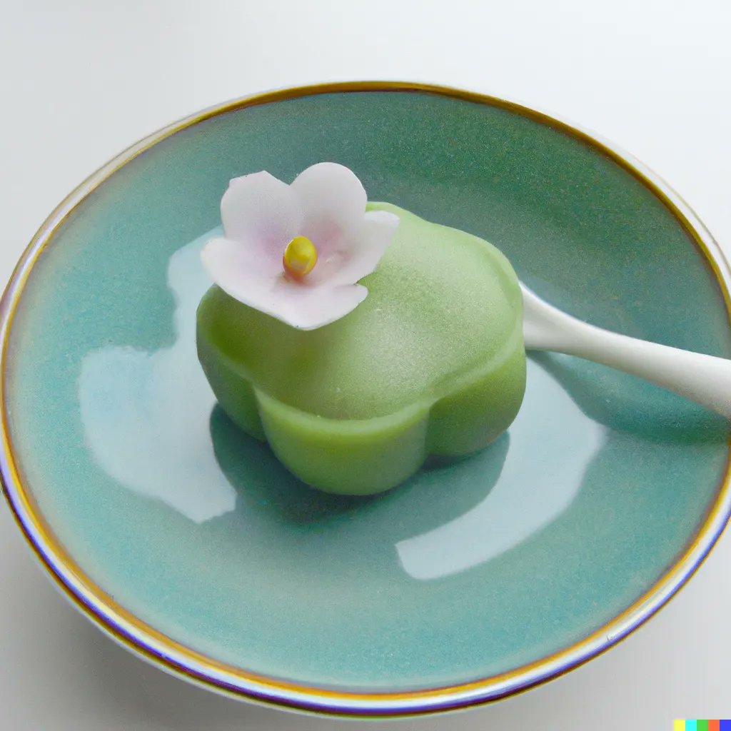 mkbarr's tweet photo. I "made" these Japanese sweets with AI, I'm a bit addicted. #wagashi #koi #mkbarr #Japan #aiart https://t.co/uao5S8SIDH