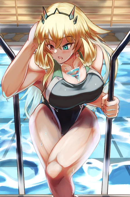 モルガン勢の水着#fgo #モルガン #バーヴァンシー #バーゲスト #メリュジーヌ #水着 