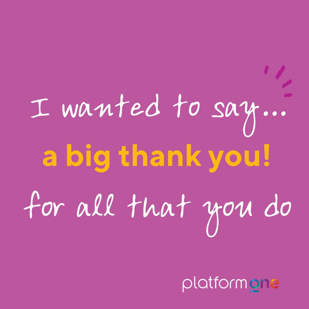 Platform One tweet media