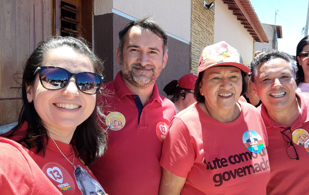 Francesario's tweet photo. Com a nossa governadora, ela que deu norte ao Rio Grande do Norte. E  com o nosso futuro deputado estadual @ProfGilton , ele que vai fazer a diferença na ALRN. 

@cleiton_paiva https://t.co/oFqChbZV3Q