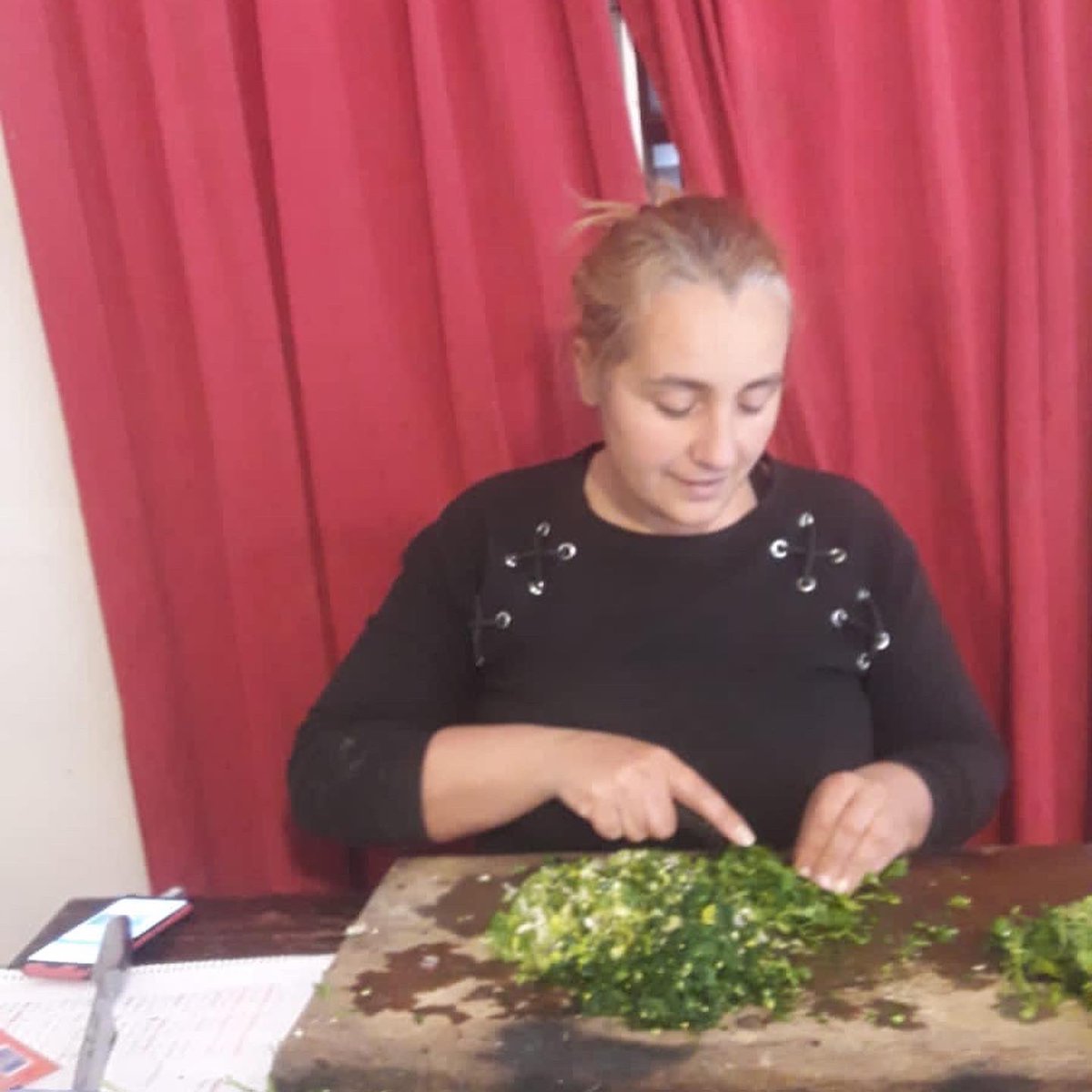 Corazones Felices Juan Saillen, a full, organizados, a toda máquina preocupándose y ocupándose de las necesidades de la Comunidad.