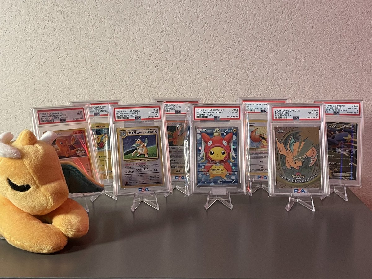 Thank you @eBay for partnering with us and sending over these graded Pokemon cards! We'll be talking more about our partnership and the brand new eBay vault LIVE on stream September 14th @ 11am Central! #ebayvault #ebaypartner