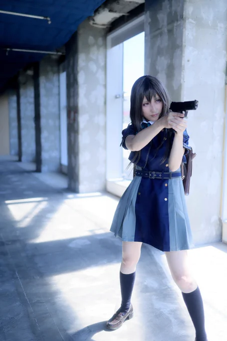 リコリス・リコイル井ノ上たきな#コスメル #コスメルinコスモタワー#リコリス・リコイル #コスプレ #リコリコ #井ノ上たきな #cosplay 