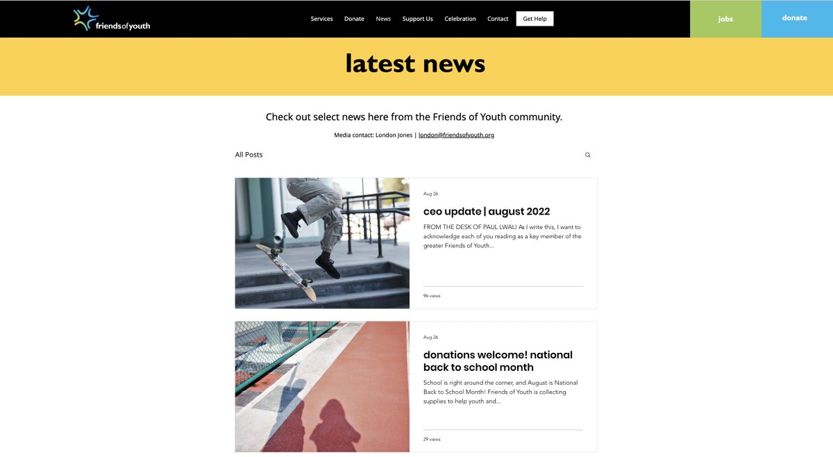 Friends of Youth tweet media