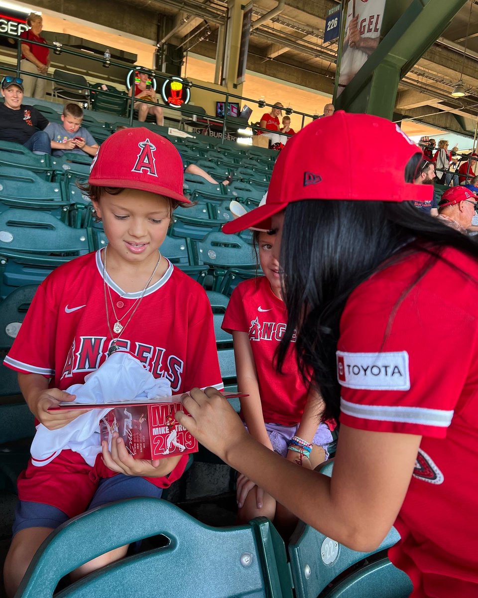 LAAStrikeForce's tweet photo. Today we helped surprise Bodhi, who is having his “wish” granted at an upcoming @angels game. He will be our “Play Ball” kid, attend batting practice, &amp; sit in the Chairman’s Seats for the game. Congrats Bodhi, we can’t wait to have you back to see your wish come true! #MakeAWish https://t.co/Ur9bZIZc6x