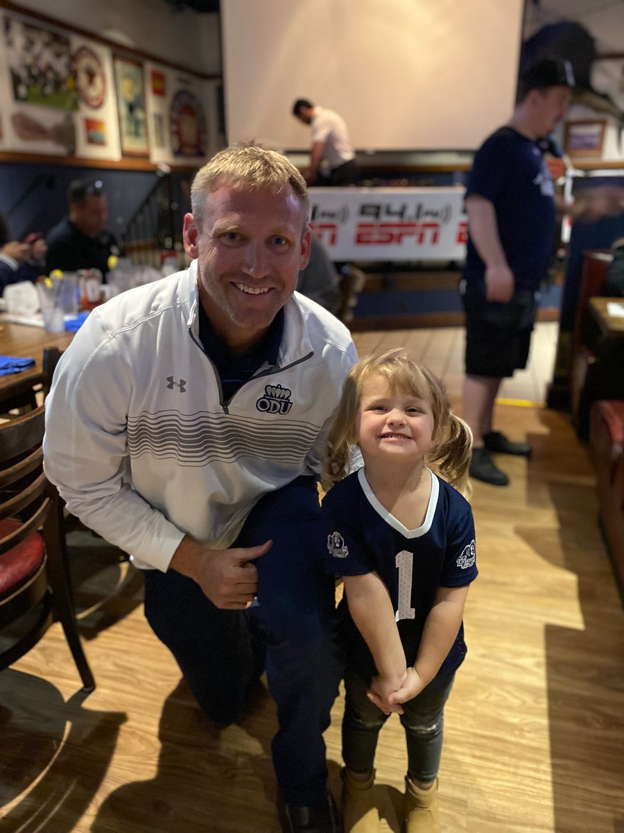 joelwj's tweet photo. @TedAlexanderodu @RickyRahne @ESPNradio941 hey guys, couldn't make the show tonight.  Think you could wish Waverly a Happy 4th Birthday on air tonight? Go Monarchs! #odu https://t.co/e8PwoBAV56