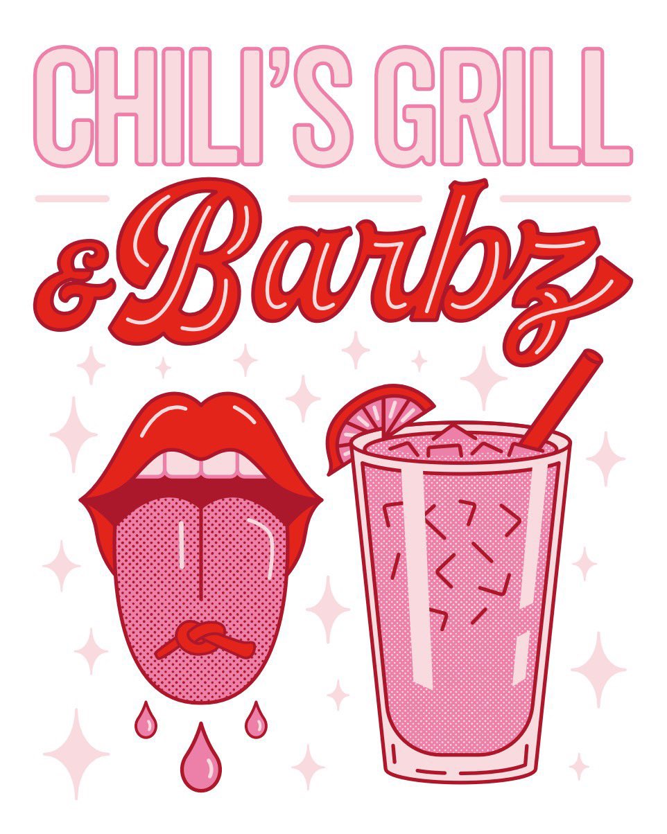 1824 on X: on wednesdays, we drink pink 💗✨💅 stop by your local @Chilis  if you haven't already! #margzforbarbz #BARBARITA #NickiMinaj  t.cosjYEg3m1Zy  X