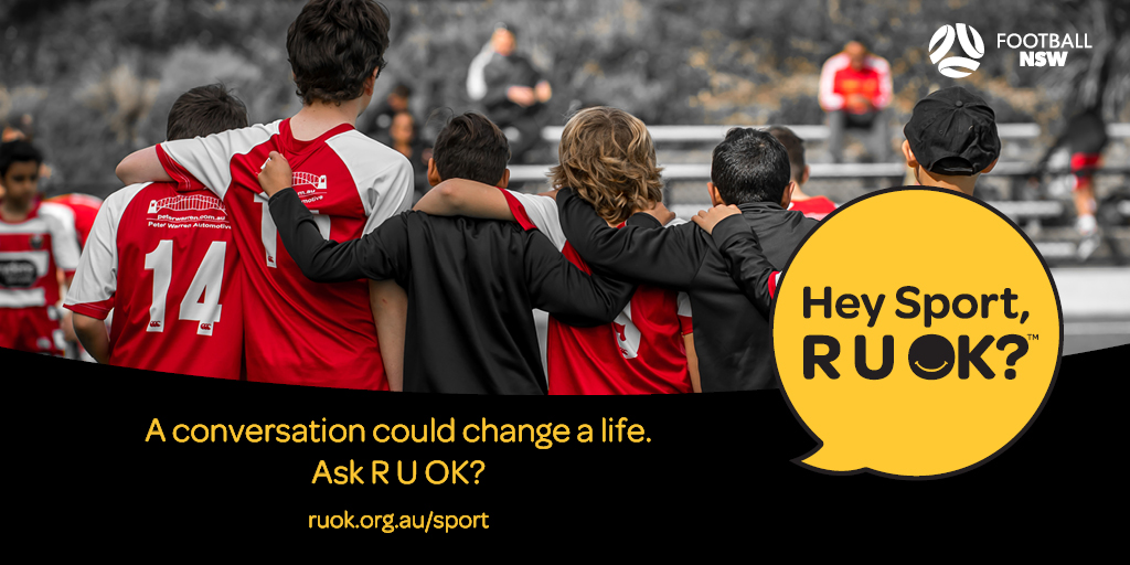 footballnsw's tweet photo. This year the message is: Are they really OK? Ask them today.

2022 has been a challenging year for most of our community, and even though times have been tough we’re still grateful for some small pleasures like our football – but also family, friends and loved ones.

@ruokday https://t.co/SqasDY3eSA