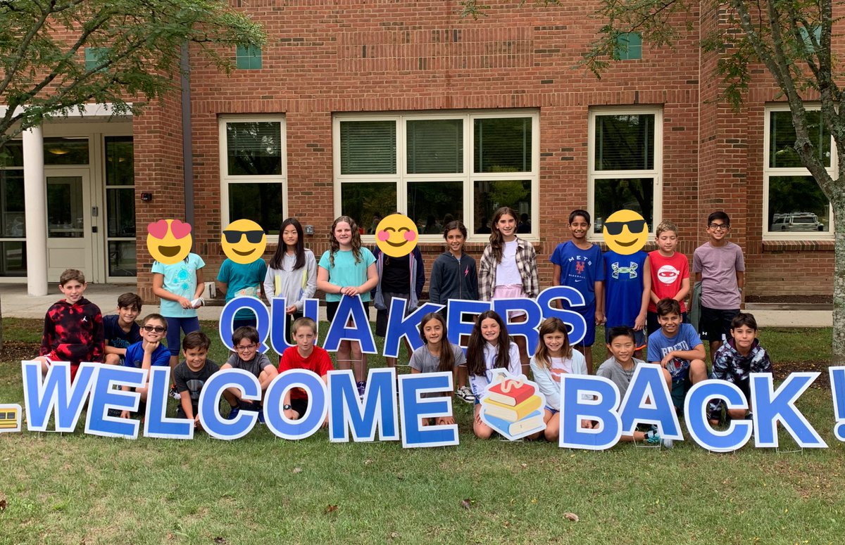 QRGega's tweet photo. Welcome Back! Another great day in fifth grade!! #QRSpride https://t.co/iVNylnSVsh