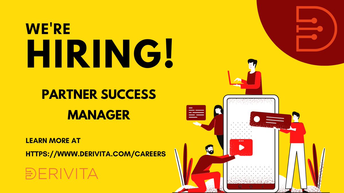 Sound the alarm! We are hiring in Salt Lake City! 

We are looking for a Partner Success Manager to join our team!

If you are interested, please apply at the link below:

derivita.com/partner-succes…

#Utah #HIRINGNOW