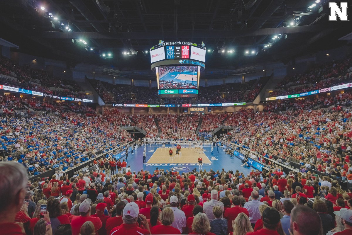Record: shattered. 🤯

The LARGEST regular season volleyball crowd in <a href="/NCAA/">NCAA</a> history.

1️⃣5️⃣,7️⃣9️⃣7️⃣ fans
