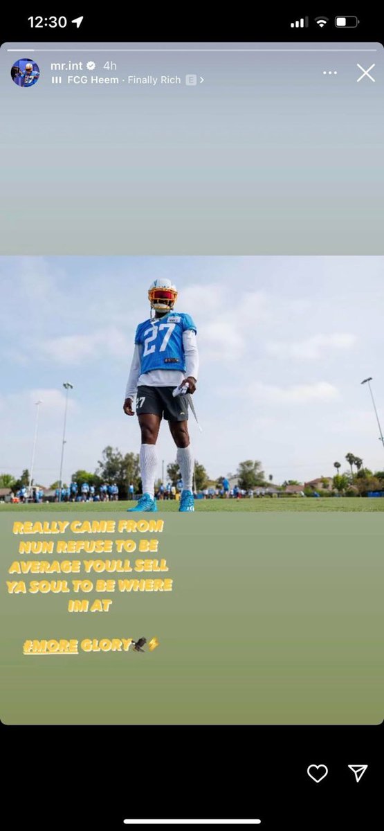 SunnySideUp211's tweet photo. This man has 82.5 Million reasons why he wants to play Sunday⚡️Up #MrInt https://t.co/9mpwqZV2Fp