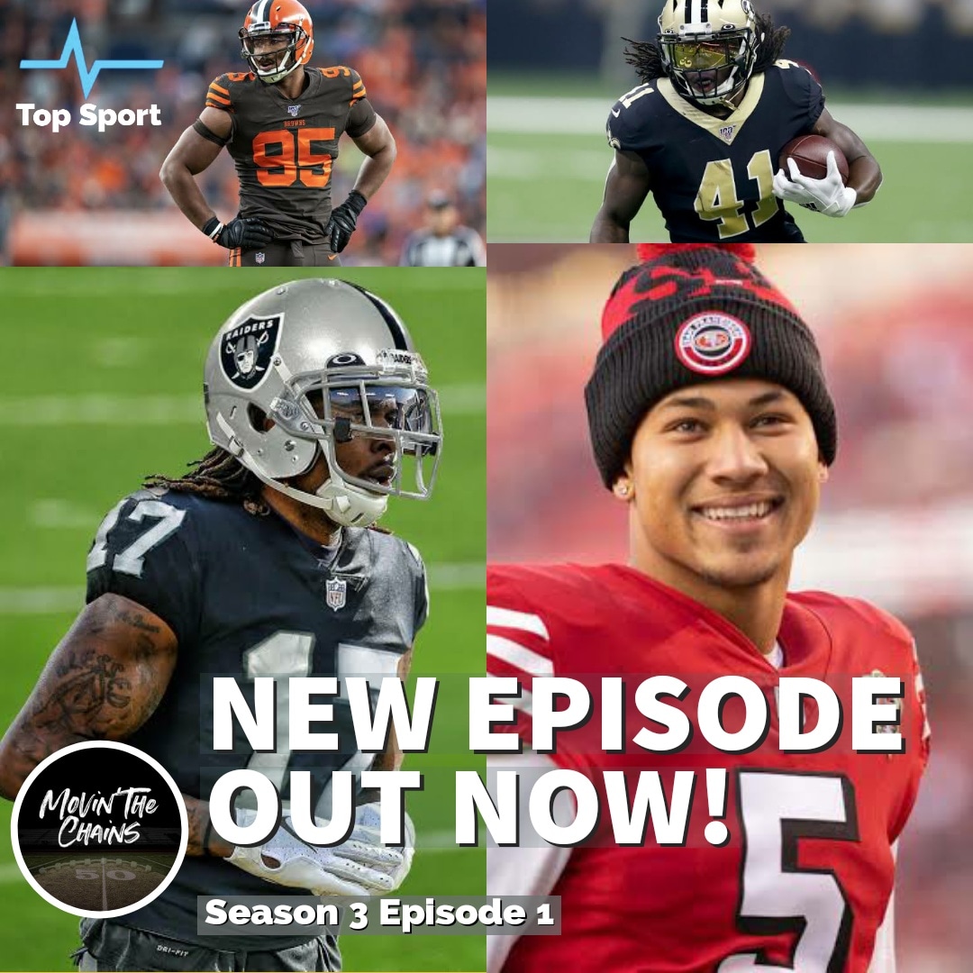 MovinChainsNFL's tweet photo. Movin' The Chains- NFL Show 🏈 

S03E01- Out Now🎙 

The boys are back!!! 🍿 

Latest episode👇🏽
📺: https://t.co/SifLshRMSJ
🎧: https://t.co/S0mOtbnCPc
🎧: https://t.co/Jn8hhW0SOu 

#MovinTheChains 
@chadtownsend10 @copes9 @DavisNick_2 @sowwowofficial6 
@TopSport_com_au https://t.co/MiIYIuqLf7