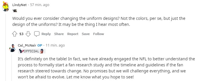 Chair and CEO Cal McNair went to Reddit to answer questions from Texans  fans - and nothing was off the table.