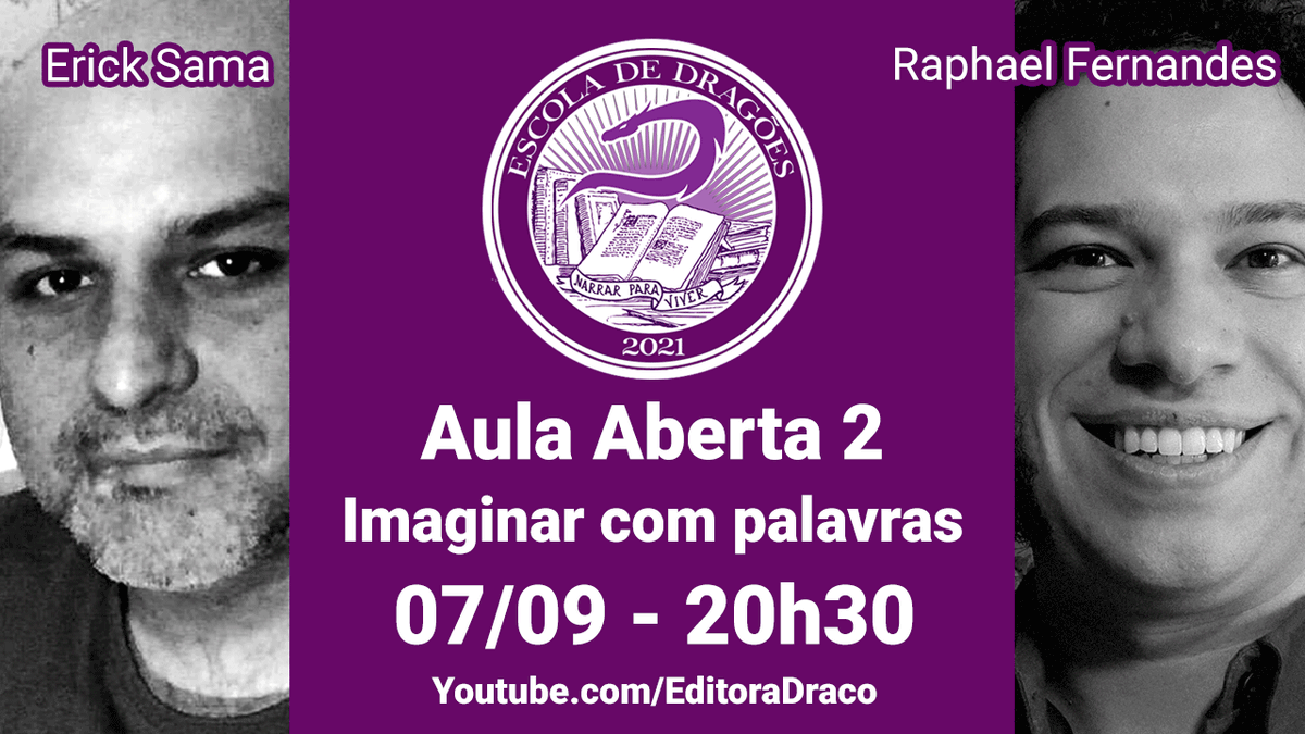 editoradraco's tweet photo. Escrever literatura é um sonho?

Venha descobrir como tornar isso realidade na aula aberta de escrita criativa com @ericksama!

Assista agora:

https://t.co/4Ve1Yc3Csj https://t.co/wOOX8rD9PH