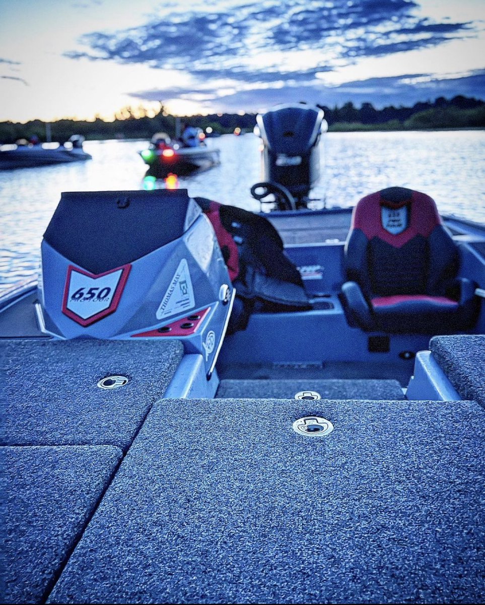 The best seats in the house. #BlazerBoats