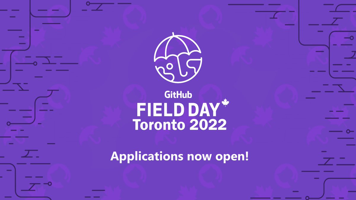 GHFieldDayCA's tweet photo. The wait is over! 🎉

Applications for #GitHubFieldDayCanada, an unconference for student leaders, are now open! ☂️🇨🇦

If you lead a technical student community or wish to, this is the perfect conference for you to learn, network, and grow👇

https://t.co/4GtlnLGTKR https://t.co/s7EU1W6YTx