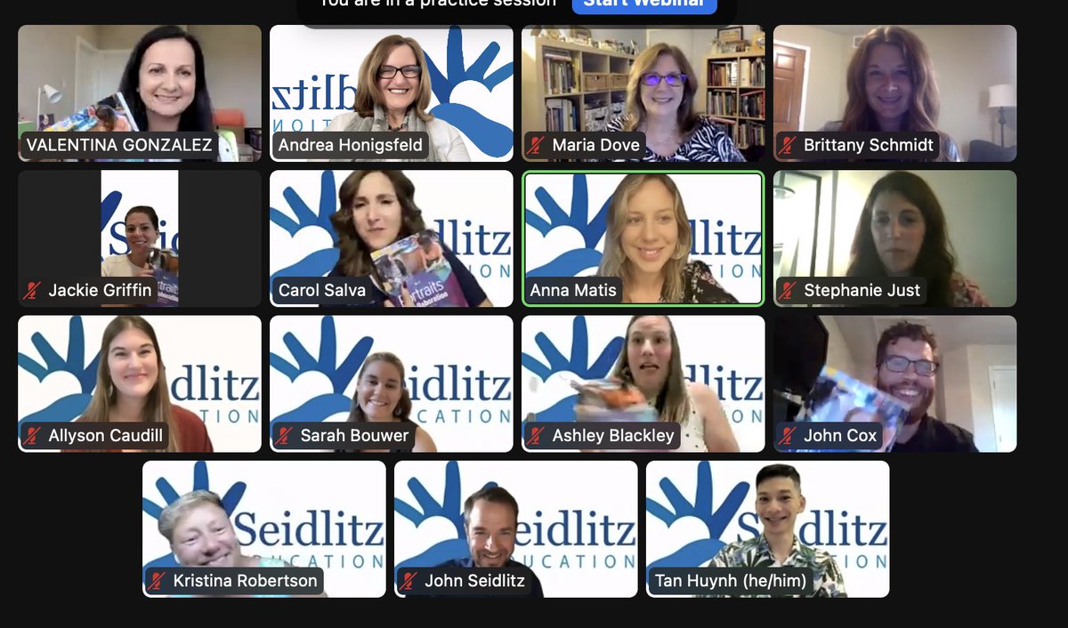 What an amazing group! The book launch for #PortraitsofCollab just took place and we are thrilled about this new book -- and the fact that we got to collaborate about collaboration!