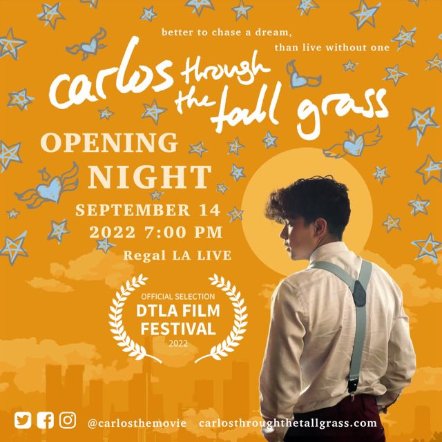 CarlosTheMovie's tweet photo. 🎥Don’t let next Wednesday be another average Wednesday. Join us at the DTLA film festival for a fun-filled evening. Click the link in bio to purchase tickets! #DTLA #whittier #whittiercollege #latinx #filmfestival #dtlafilm #mywhittier https://t.co/5yBZbhMCxu