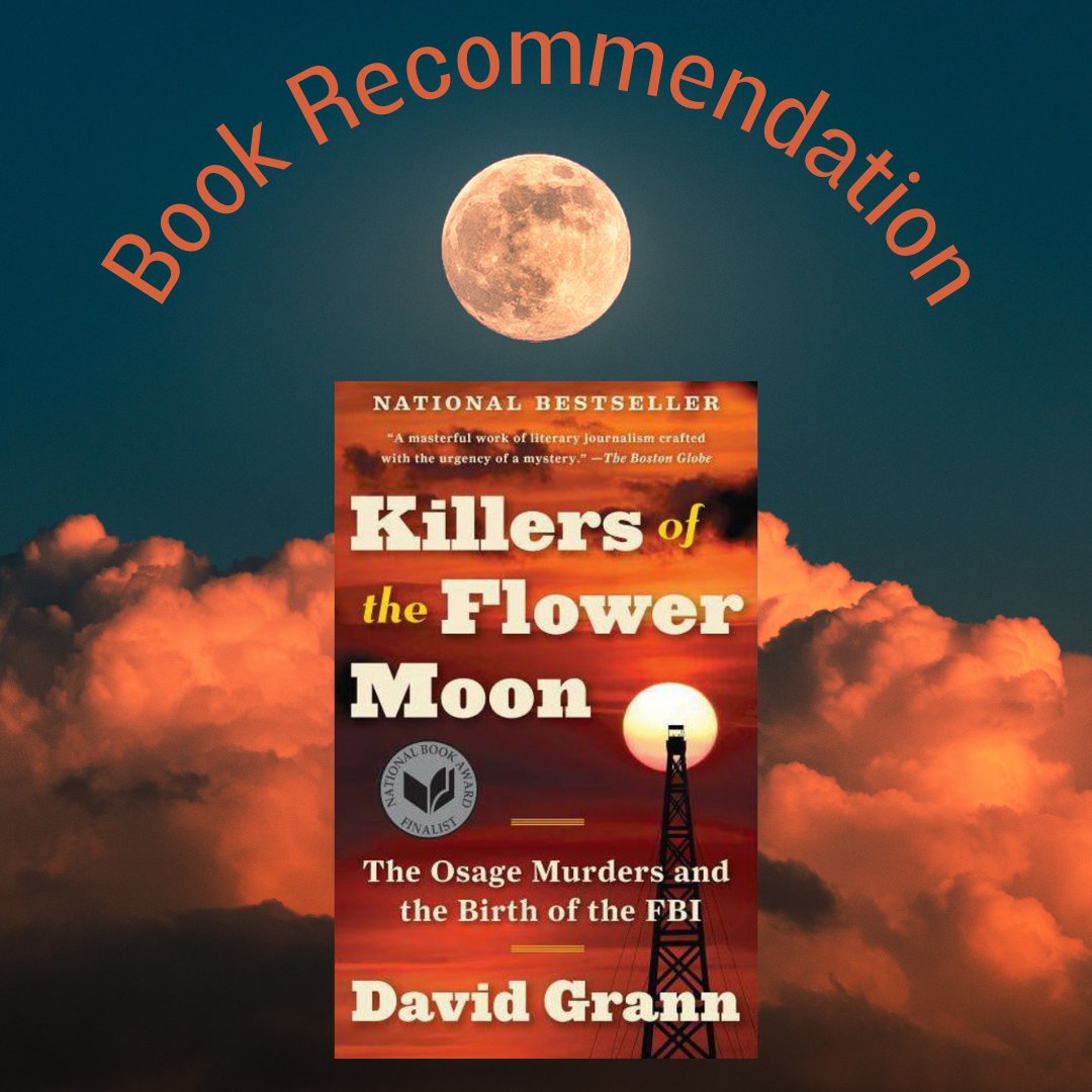 devoted_deadly's tweet photo. Non-fiction, deep dive page-turner by @DavidGrann into multiple murders within the Osage Tribe of OK. Devastating read. Primary threads of greed, money, power and the lengths that men will go to achieve all. 

#DevotedDeadly #BookRecommendation #booklovers #BookReviews https://t.co/xezdj5xd51