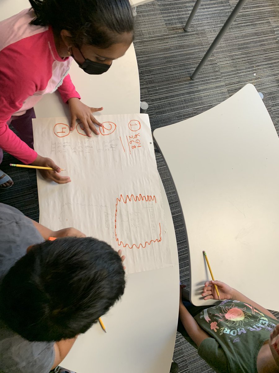 EmilyLosos's tweet photo. Students writing down how to solve 604-268! The biggest focus was listing the steps for how to borrow when there’s a zero! @RiddleElem #math #mathtask #FISDmadetoshine https://t.co/LSCiCAn7Hz