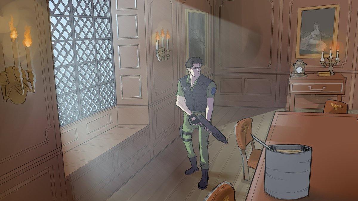 Drohid's tweet photo. I'm open for #COMMISSIONS! My price list is in my pinned tweet. I'm used to #ResidentEvil stuff, mostly, but I do anything really. I'm completely free atm, no queue whatsoever, I'm adaptable, and I need the moneys. So hit me up with any concepts or recommend me to your peeps https://t.co/rSW8LvGYzF