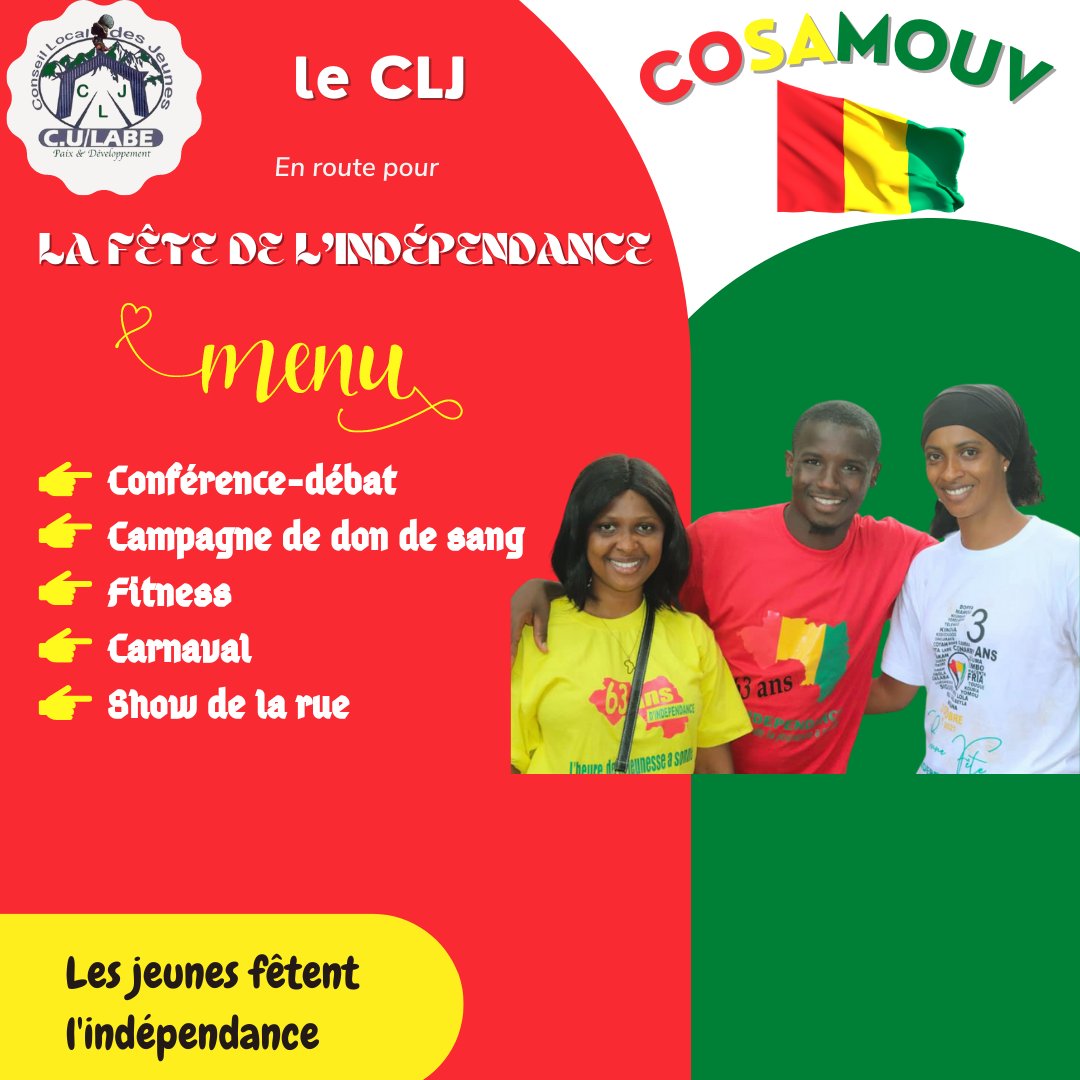 Conseil Local des Jeunes de Labé (CLJ/LABE) tweet media