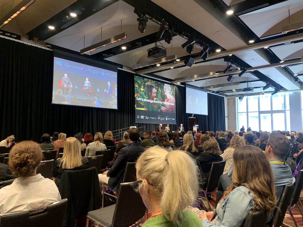 bm_architecture's tweet photo. Kicking off #IDC2022 by hearing from someone living with #dementia. This is what the #BraveNewWorld should look like - thank you Philip Bryson and Prof Sue Kurrle. Follow along for more updates from our team over the next two days @HammondCare @Dementia_Centre https://t.co/eUGGsHsTQw
