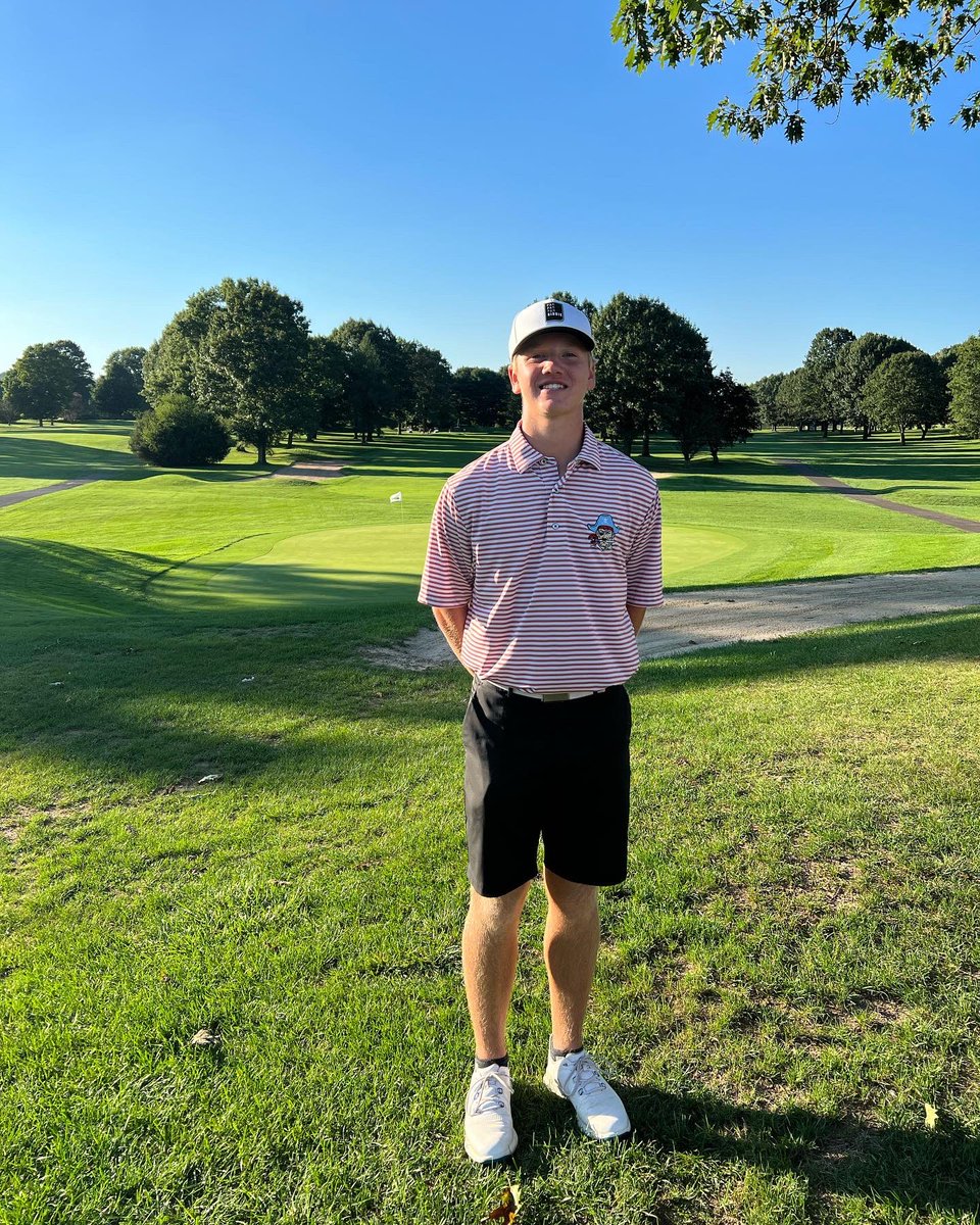 Garaway_Golf's tweet photo. 🔥RECORD BREAKING ROUND🔥
Sophomore, Trace Gibson fired a 31 (-5) in tonight’s match against Sandy Valley to get his name etched into Garaway Records. 🖊 The Pirates beat Sandy Valley 150-151. Tonight’s scores include: Trace-31, Keshawn-39, Carter-40, Kaleb-40, Caleb-43, Nick-45 https://t.co/MU681TA64a