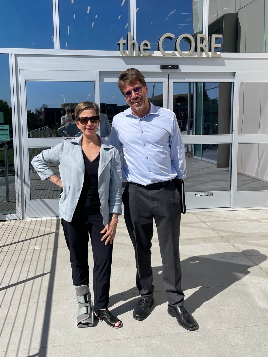 Thank you to Stephen Baiter, a #CSUEB alum and Executive Director of the East Bay Economic Development Alliance, for visiting campus yesterday. I hope you enjoyed the tour of our new CORE Building. @eastbayeda 

#BootOnTheGround